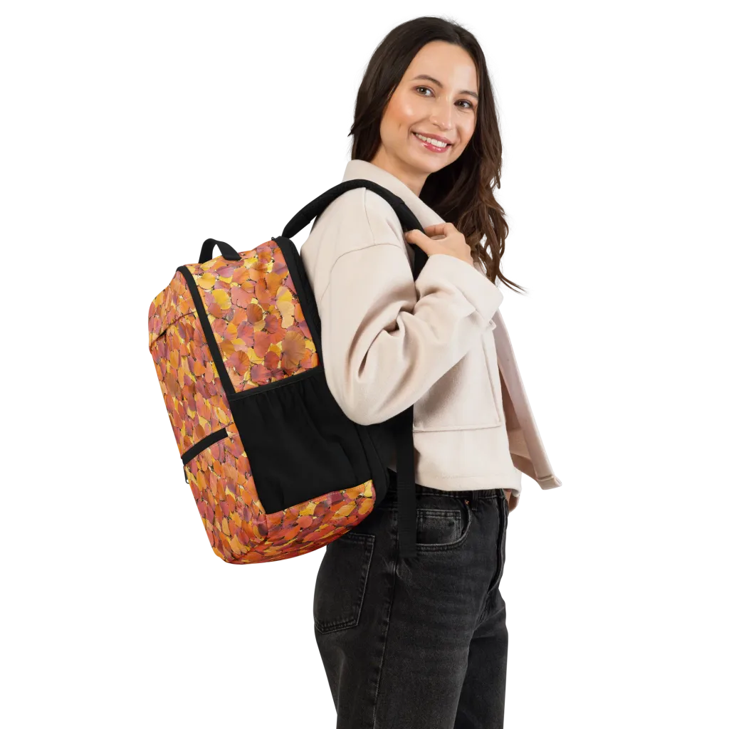 Autumn Ginkgo on Utility Backpack — Right