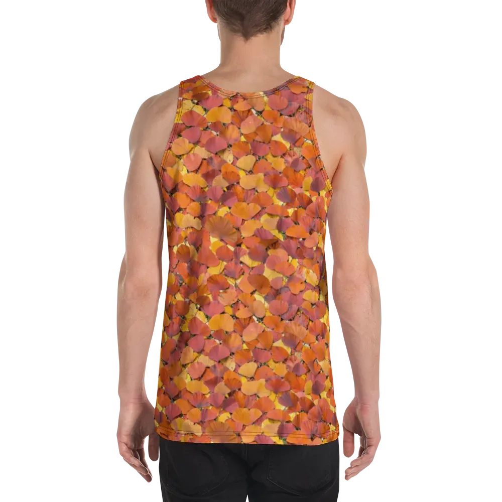 Autumn Ginkgo on Men's Tank Top — Back