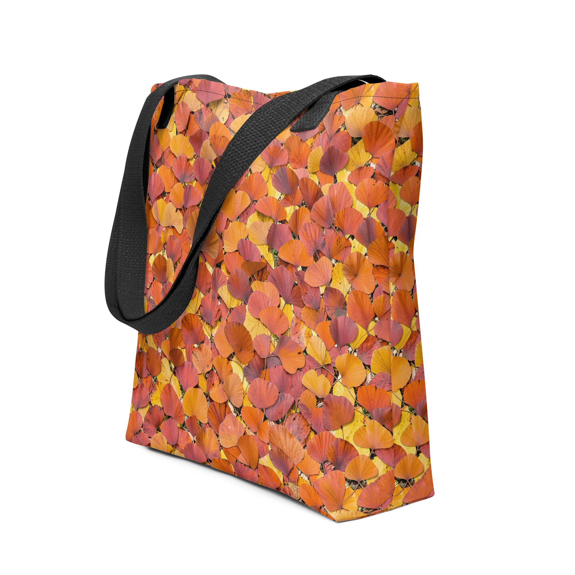 Autumn Ginkgo on Tote Bag — Print file