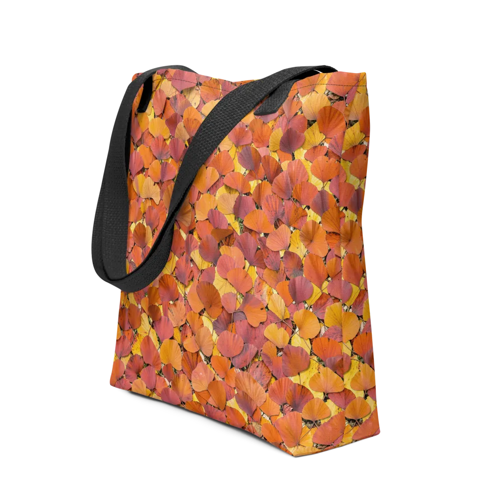 Autumn Ginkgo on Tote Bag — Print file