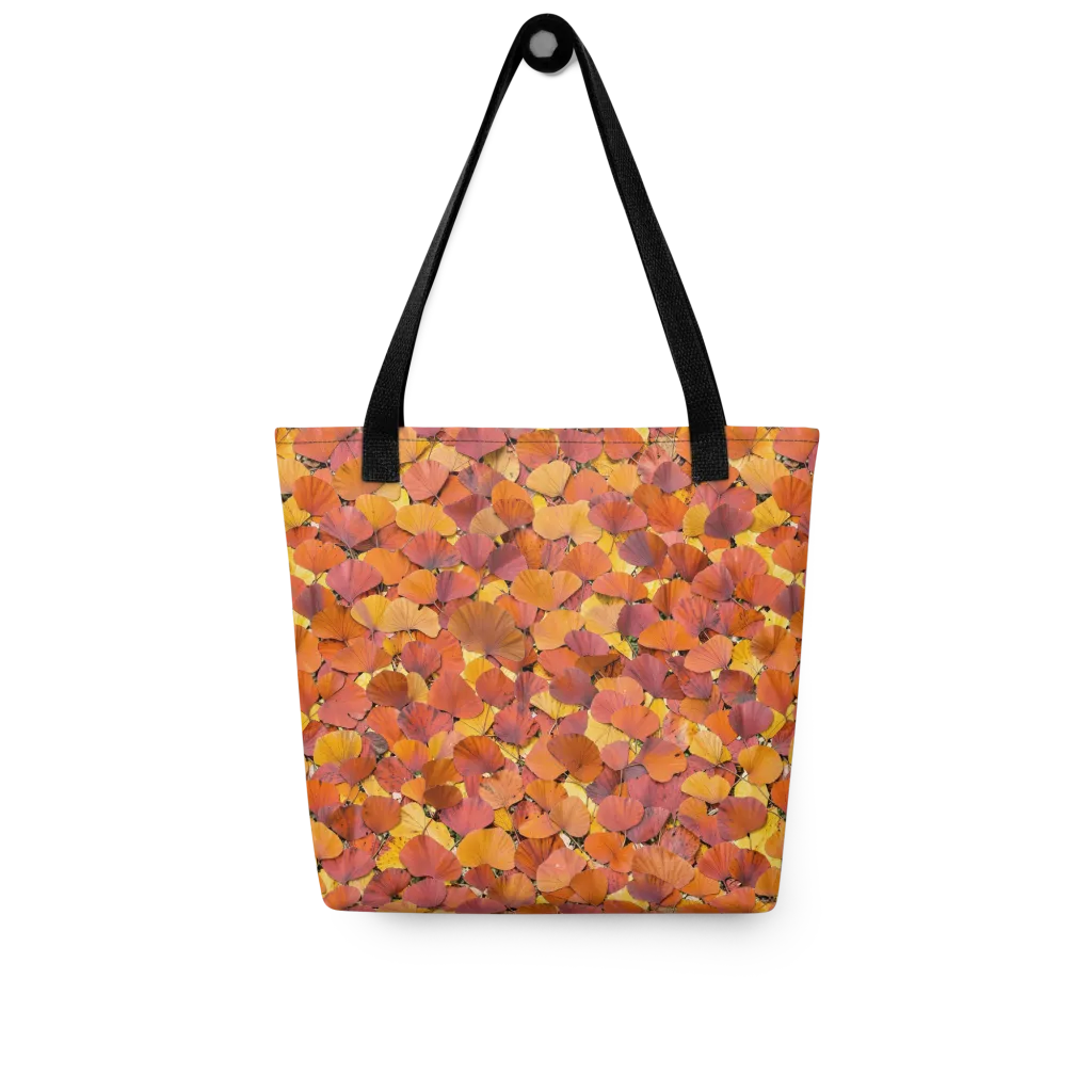 Autumn Ginkgo on Tote Bag — Front