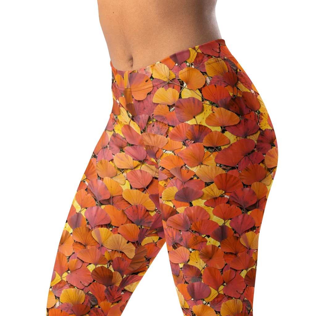 Autumn Ginkgo on Leggings — Print file