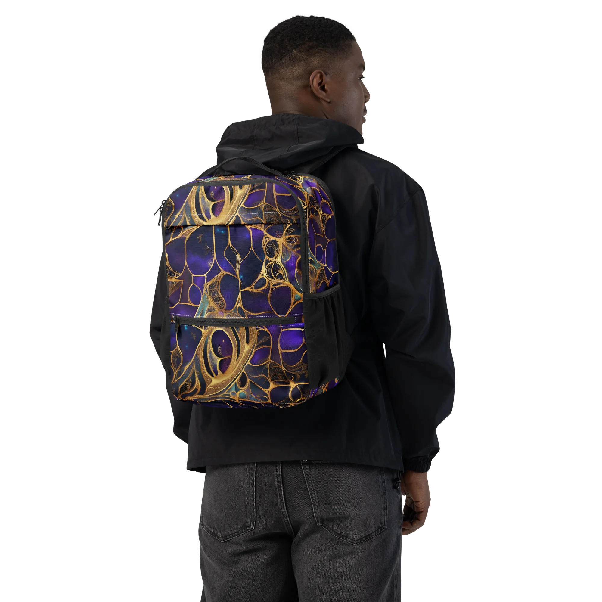Aurum Nebula on Utility Backpack — Back
