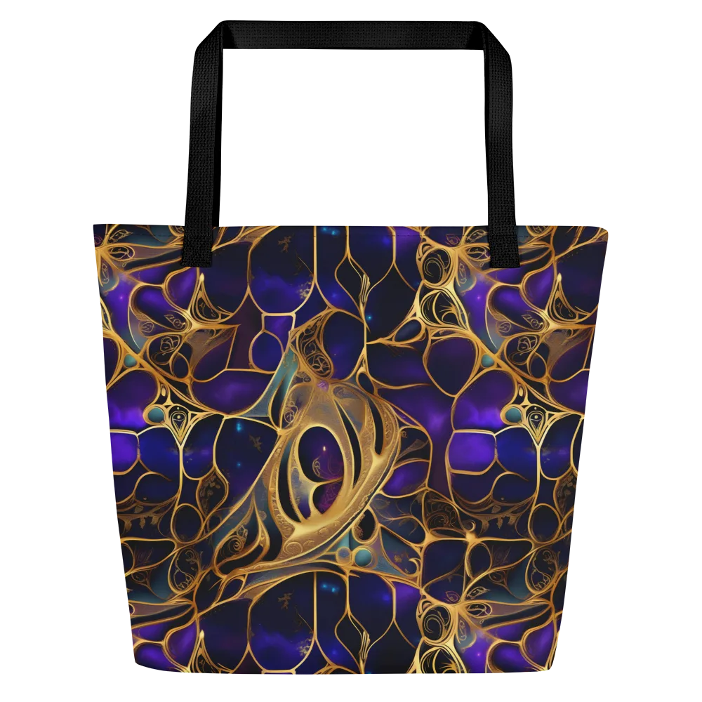 Aurum Nebula on Large Tote Bag W/ Pocket — Front