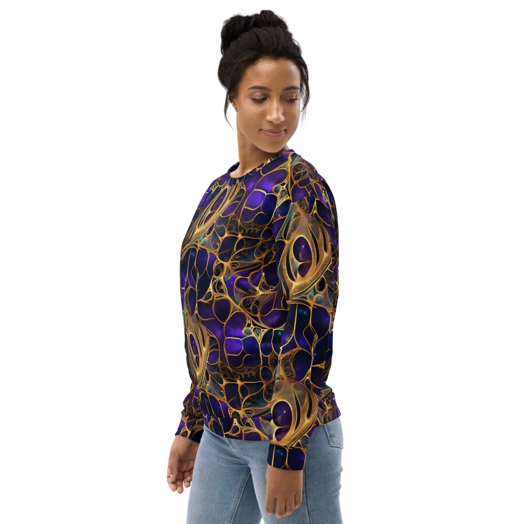 Aurum Nebula on Sweatshirt — Left sleeve