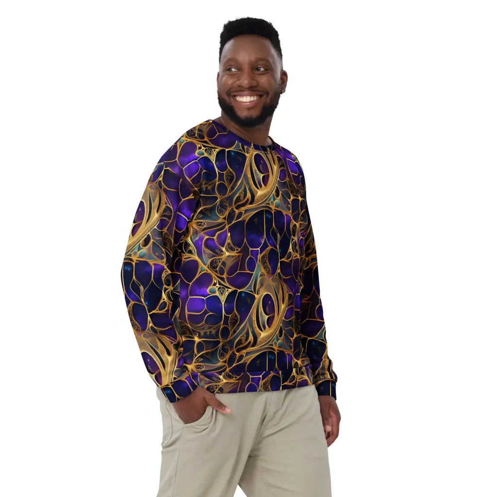 Aurum Nebula on Sweatshirt — Front print