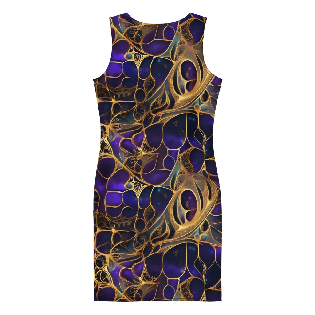 Aurum Nebula on Bodycon Dress — Print file