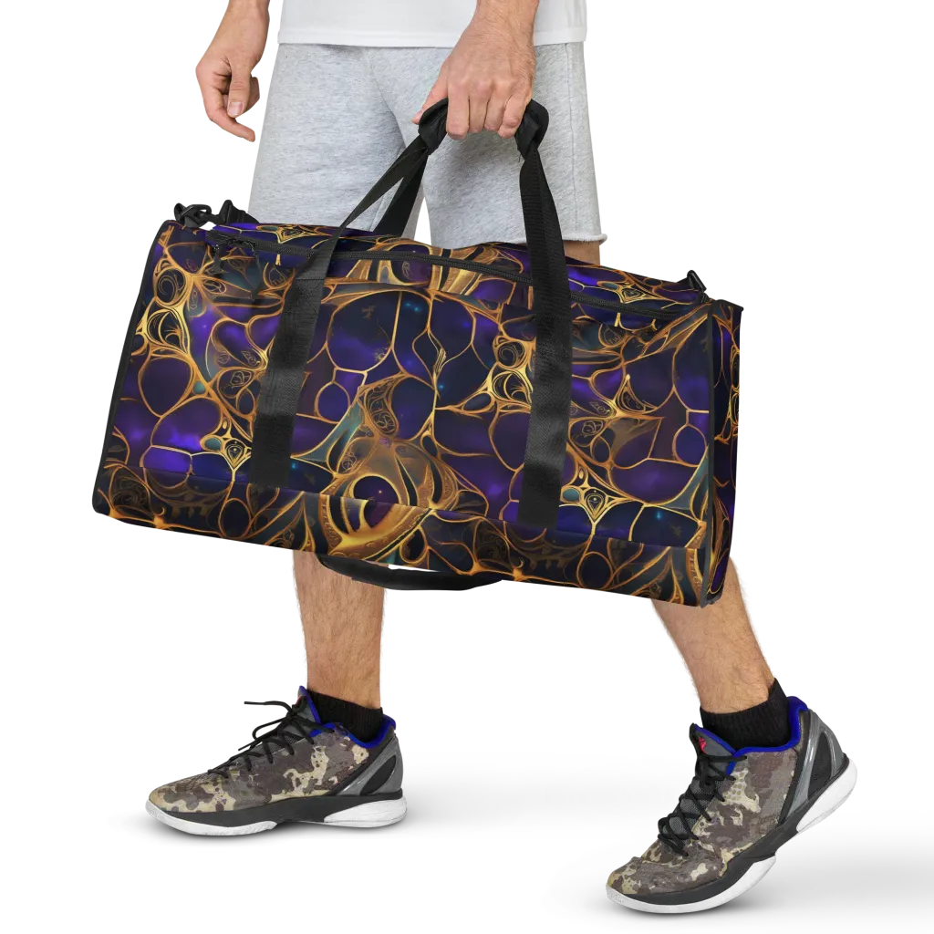 Aurum Nebula on Duffle Bag — Front print