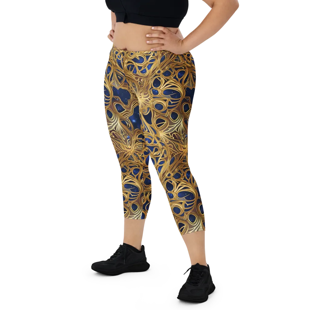 Astral Filigree on Capri Leggings — Print file