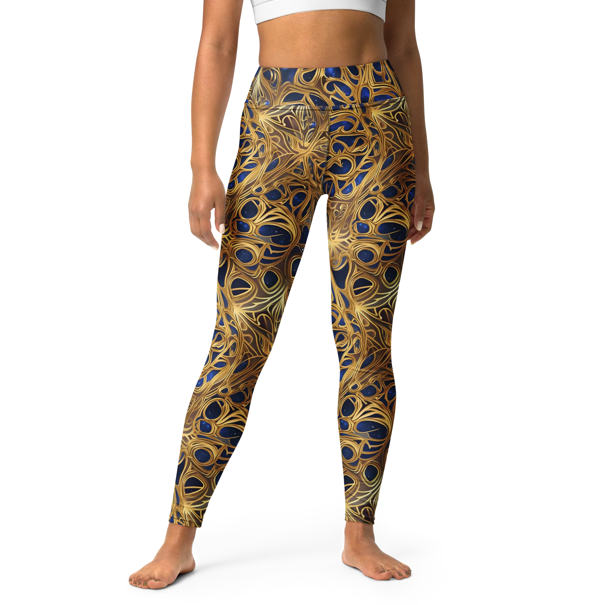 Astral Filigree on Yoga Leggings — Print file