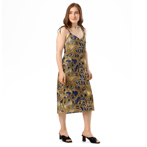 Astral Filigree on a Slip Dress