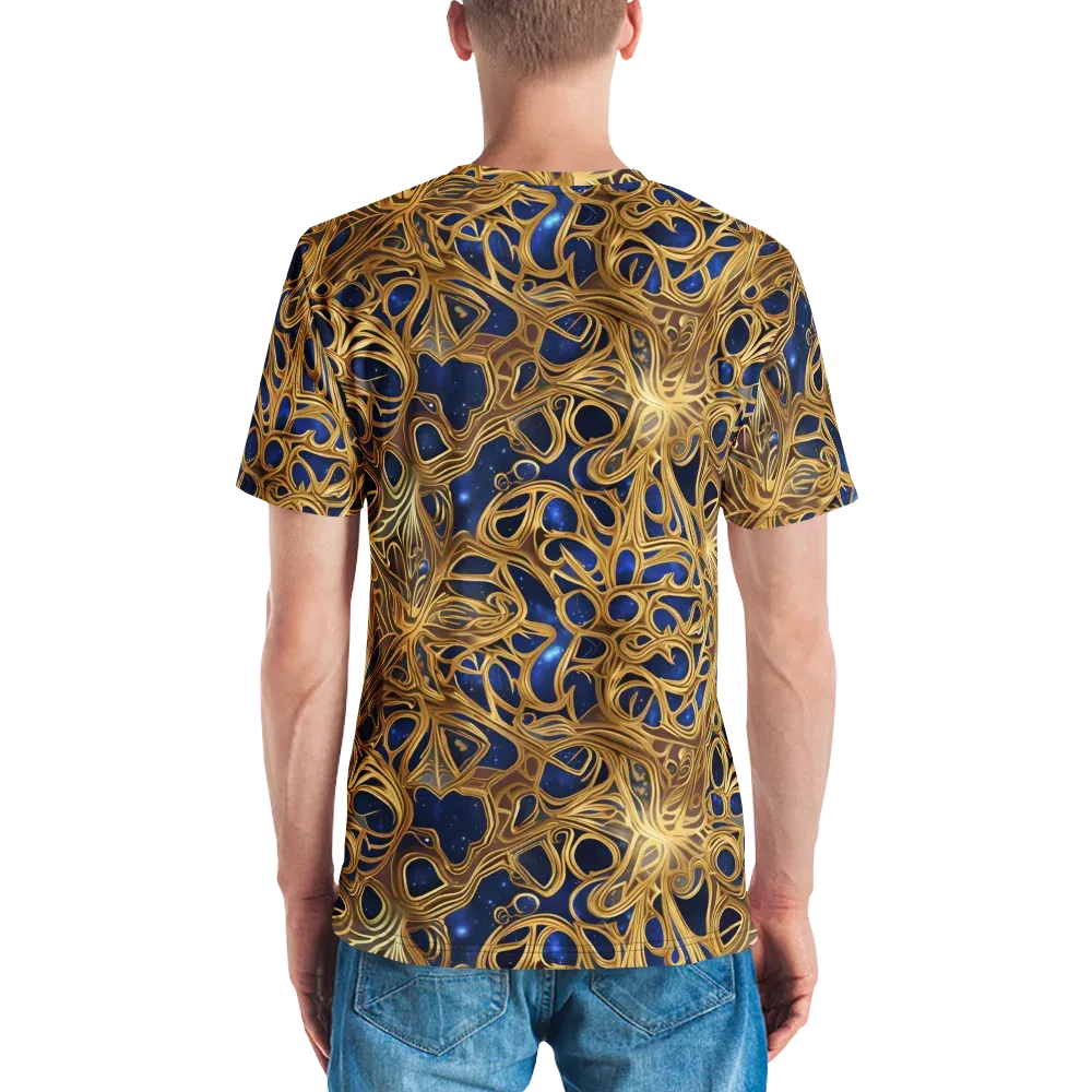 Astral Filigree on Men's Crew Neck T-Shirt — Back