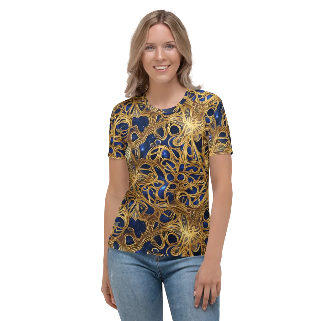 Astral Filigree on Women's Crew Neck T-Shirt — Front