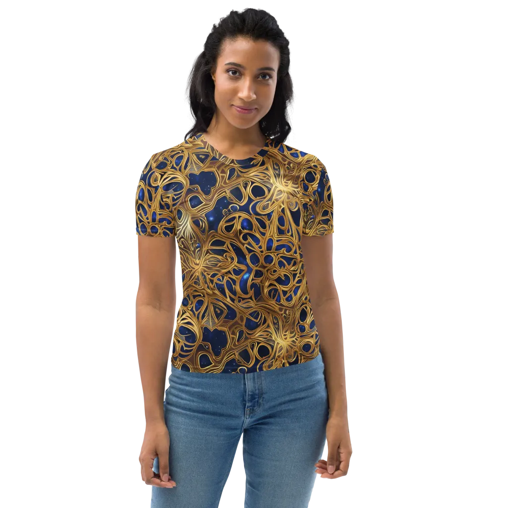 Astral Filigree on Women's Crew Neck T-Shirt — Print file