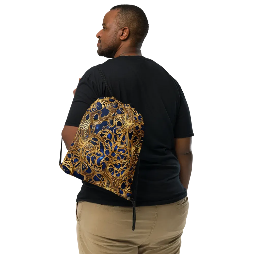 Astral Filigree on Drawstring Bag — Print file