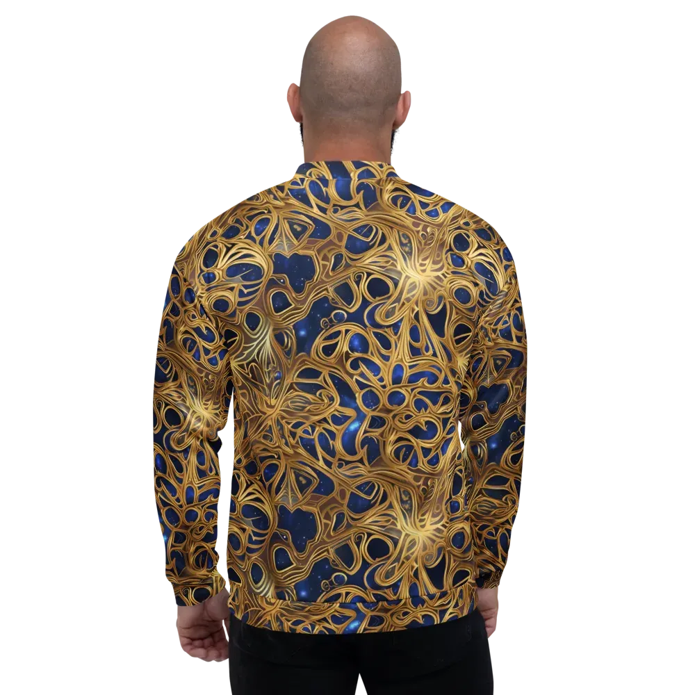 Astral Filigree on Bomber Jacket — Back