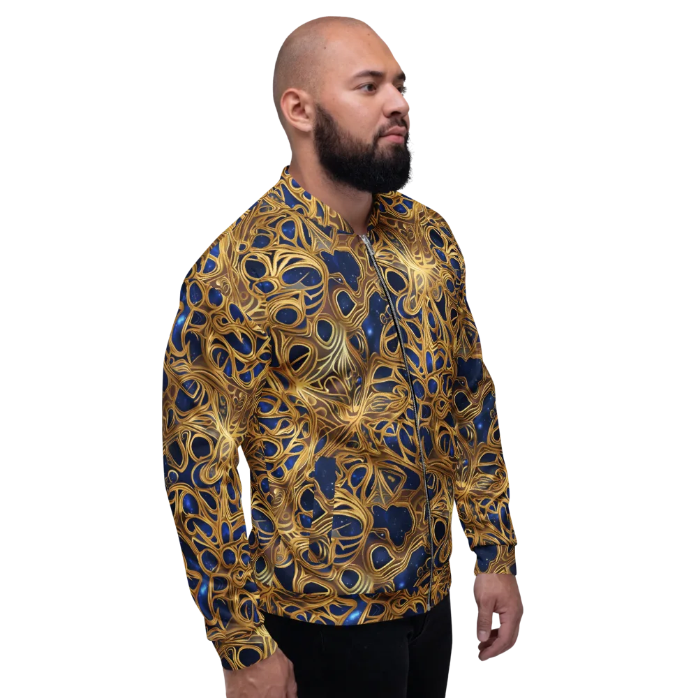 Astral Filigree on Bomber Jacket — Back print