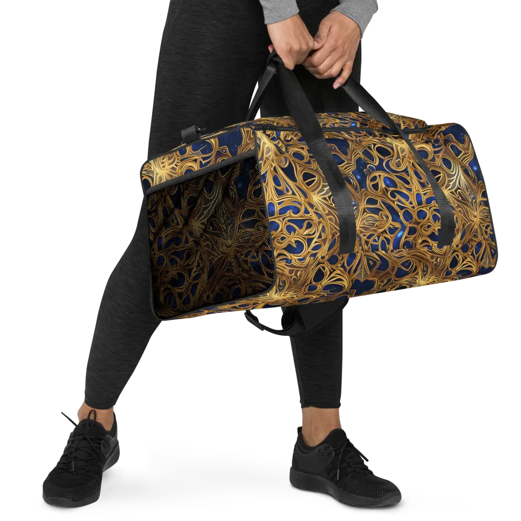 Astral Filigree on Duffle Bag — Right Front