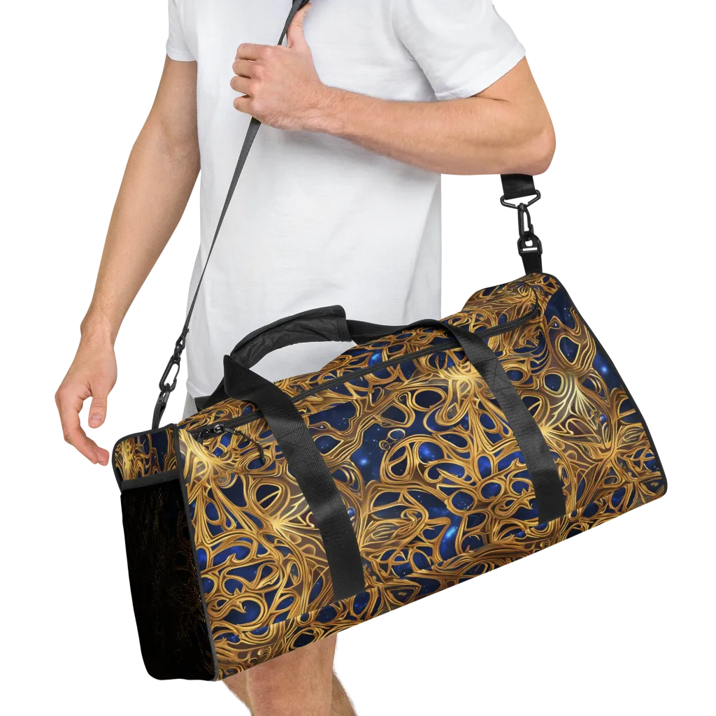 Astral Filigree on Duffle Bag — Front print