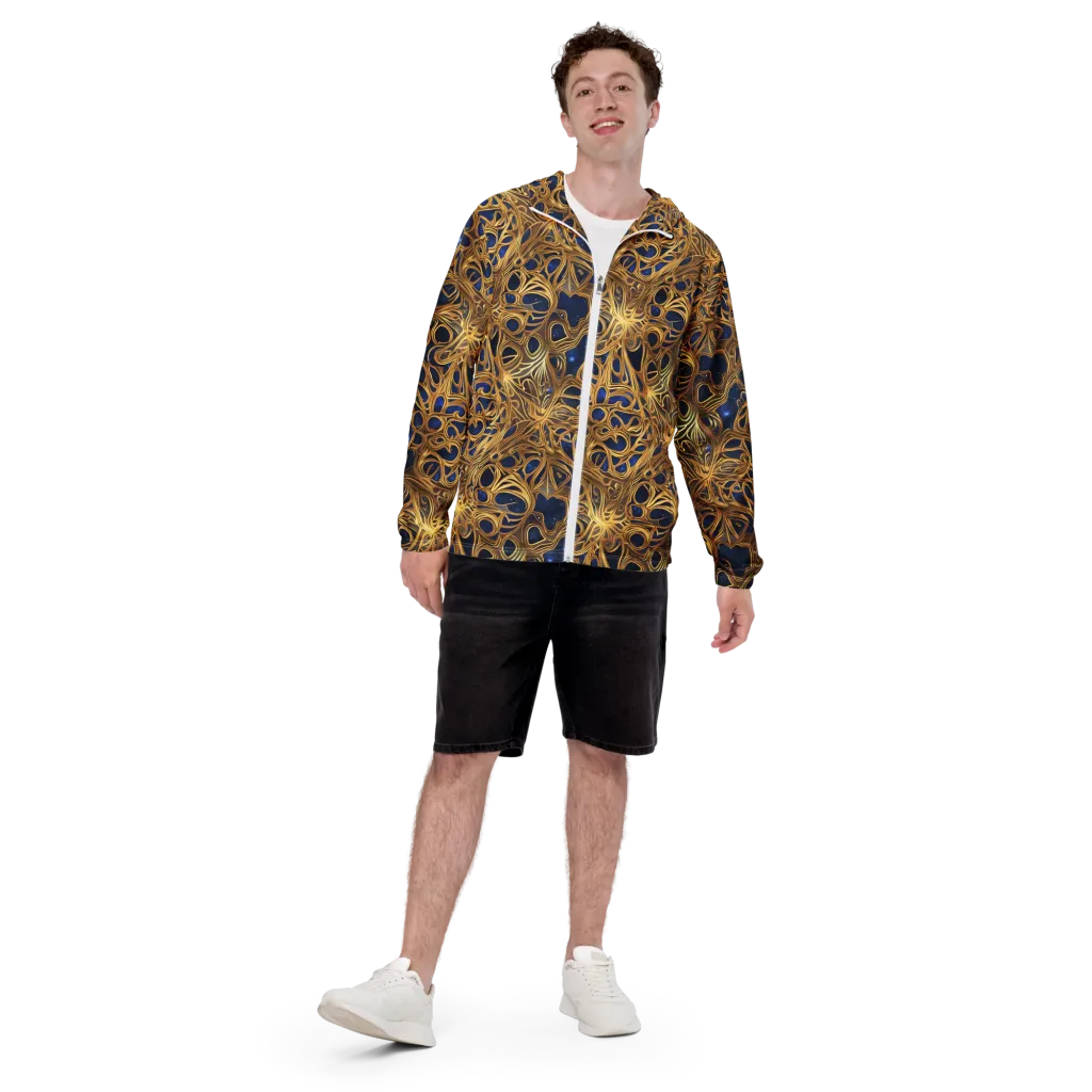 Astral Filigree on Men's Windbreaker — Front print