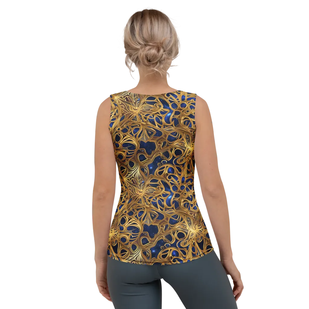 Astral Filigree on Women's Tank Top — Back