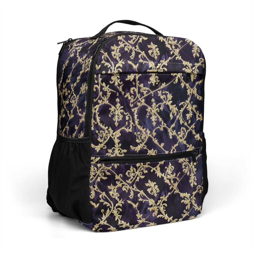 Velvet Versailles on Utility Backpack — Top print