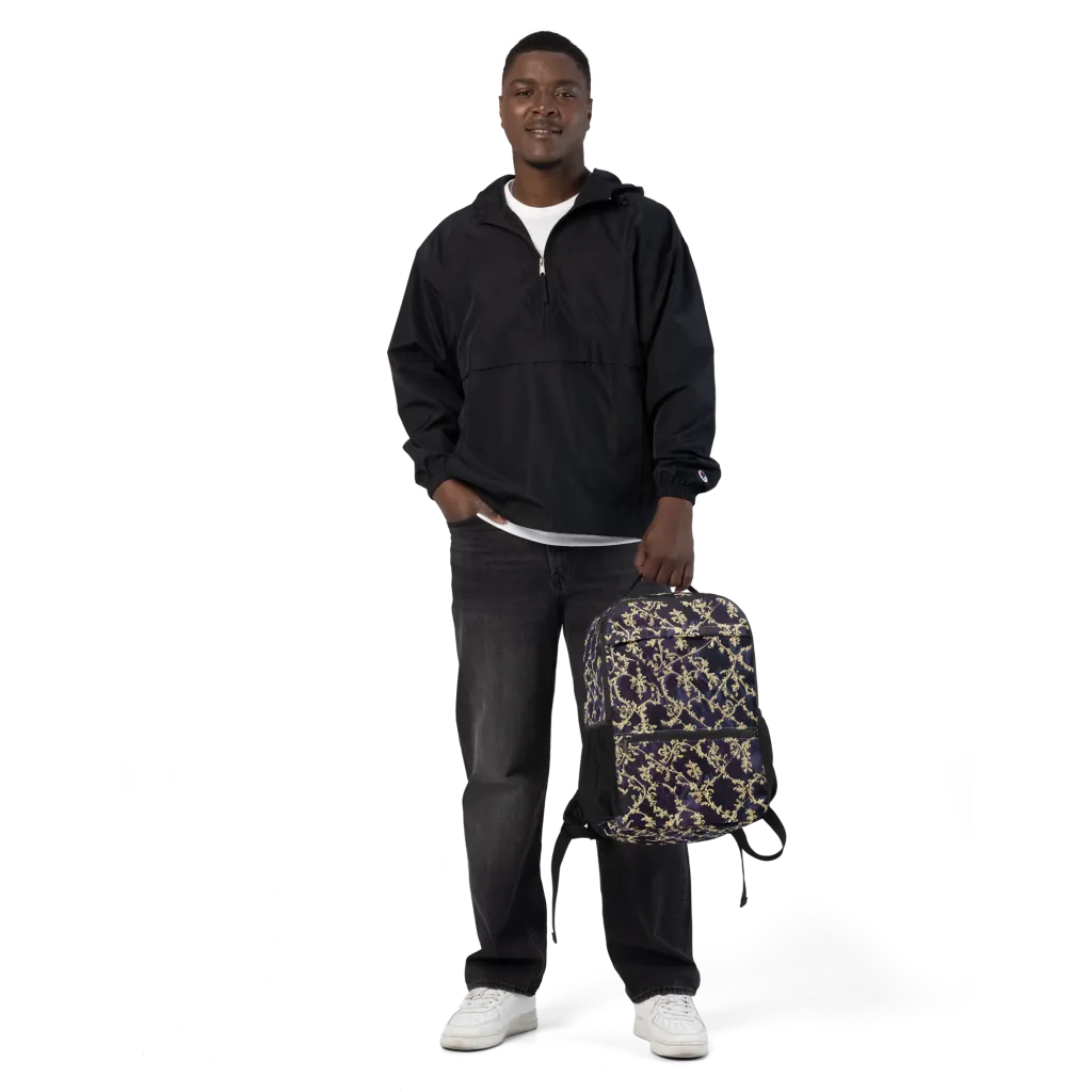 Velvet Versailles on Utility Backpack — Front