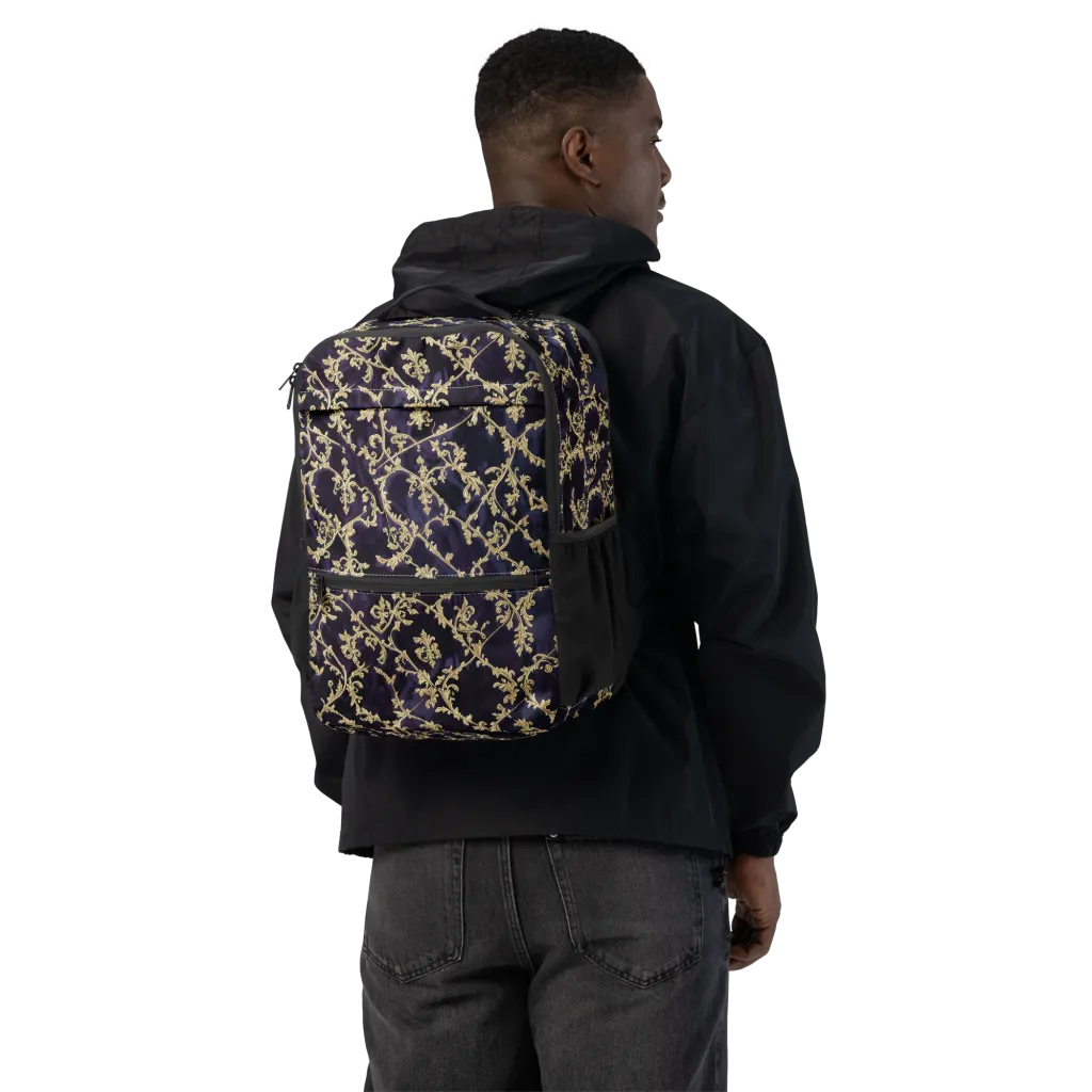 Velvet Versailles on Utility Backpack — Back