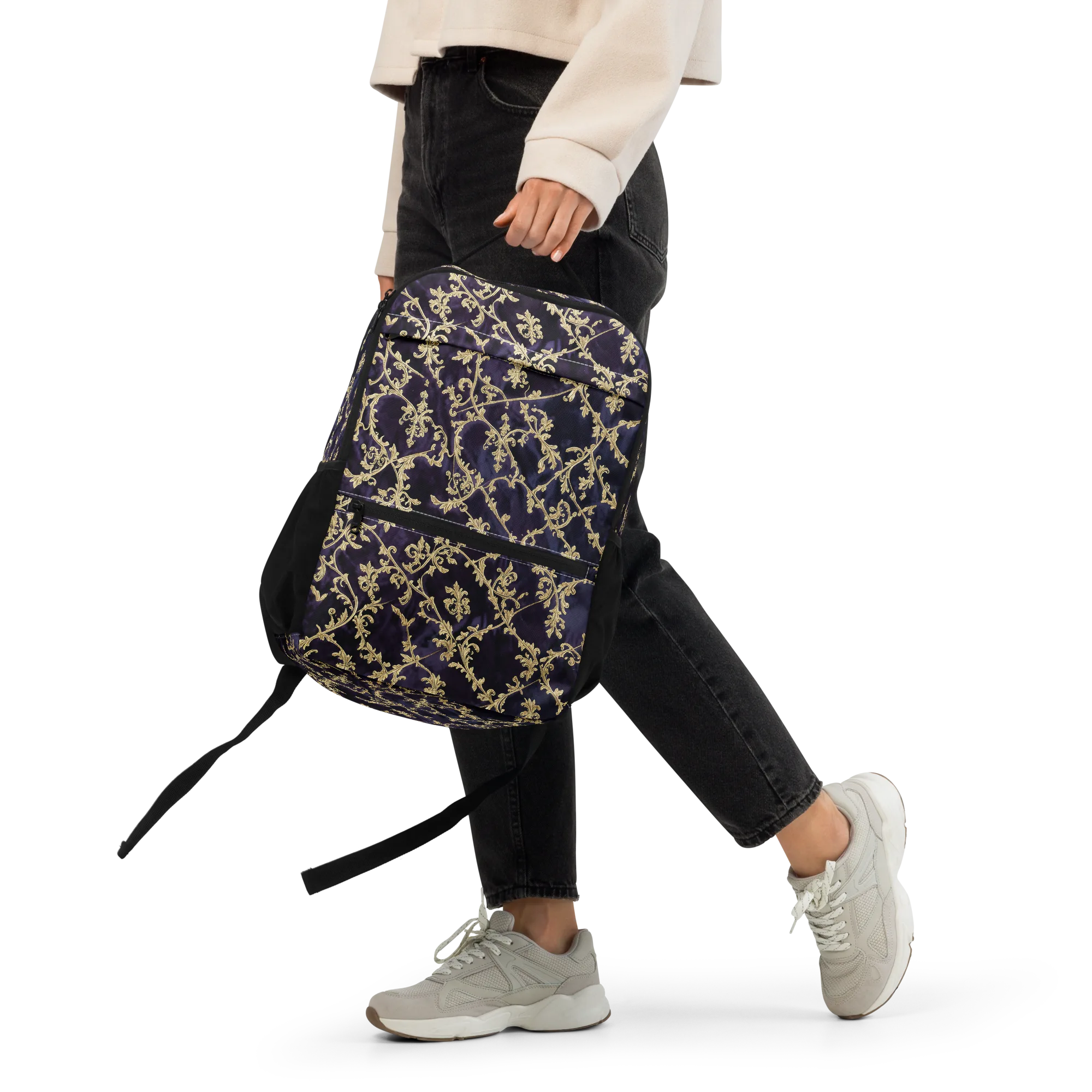 Velvet Versailles on Utility Backpack — Front 2