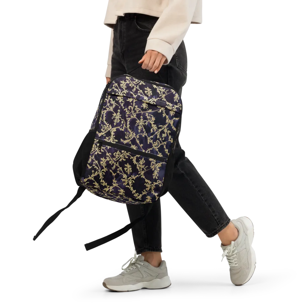 Velvet Versailles on Utility Backpack — Front 2