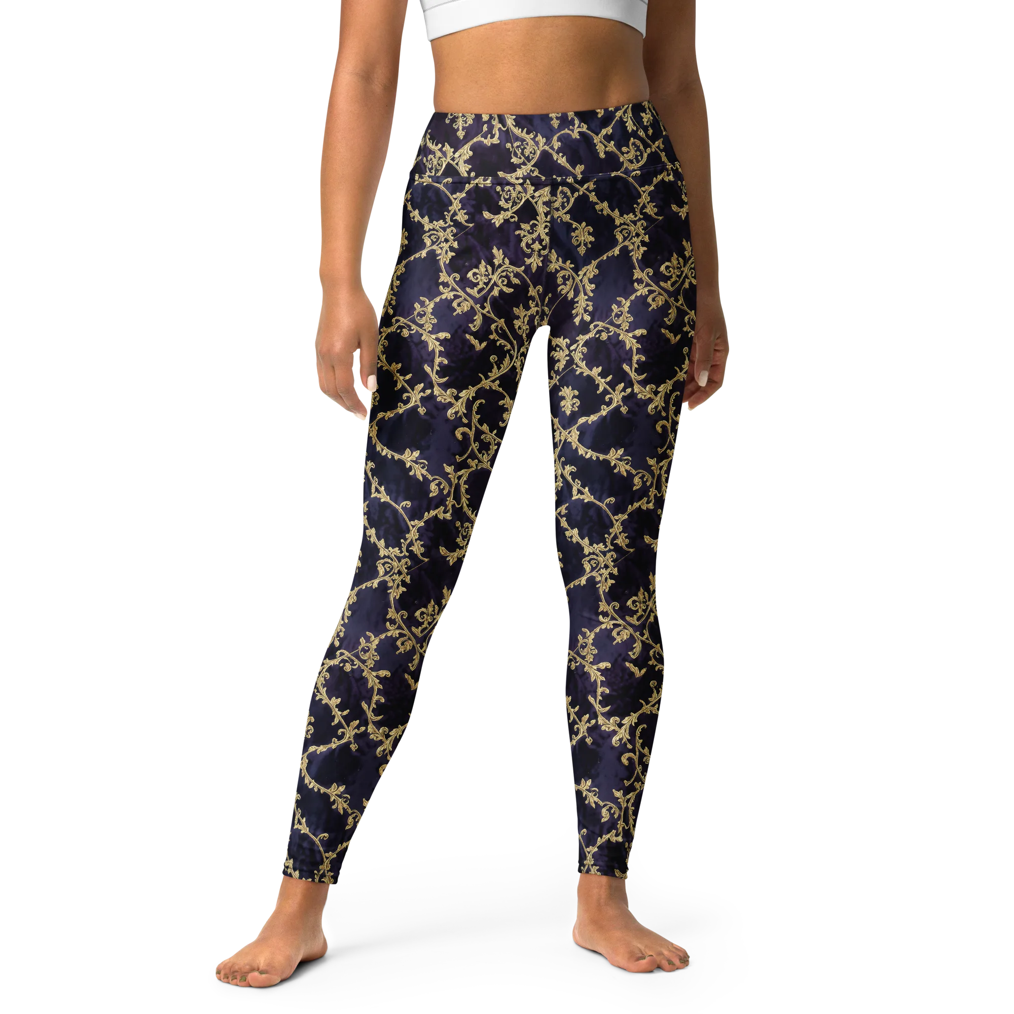 Velvet Versailles on Yoga Leggings — Print file