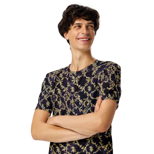 Velvet Versailles on a Men's Crew Neck T-Shirt