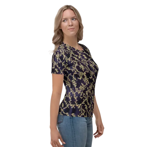 Velvet Versailles on a Women's Crew Neck T-Shirt