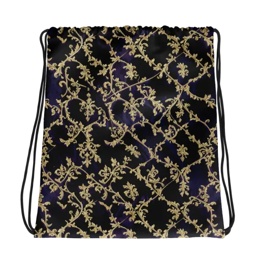 Velvet Versailles on a Drawstring Bag