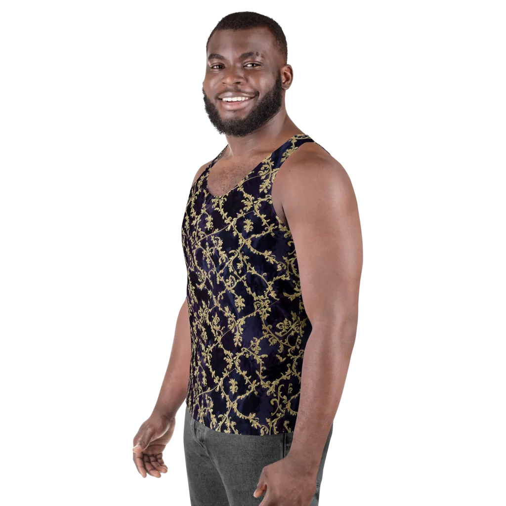 Velvet Versailles on Men's Tank Top — Left Front