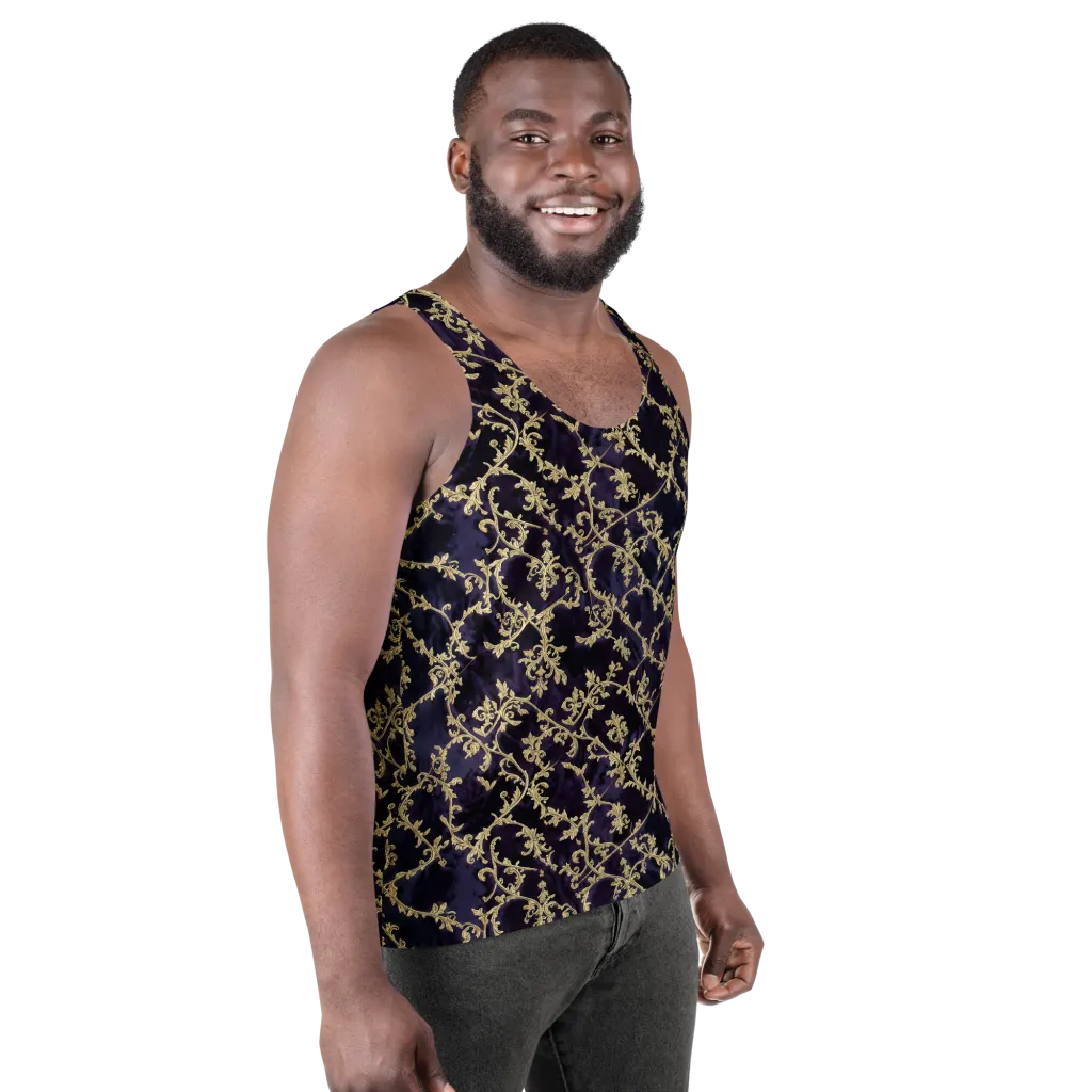 Velvet Versailles on Men's Tank Top — Right Front