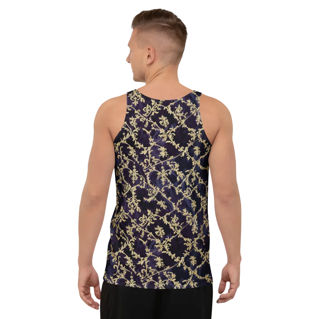 Velvet Versailles on Men's Tank Top — Back print