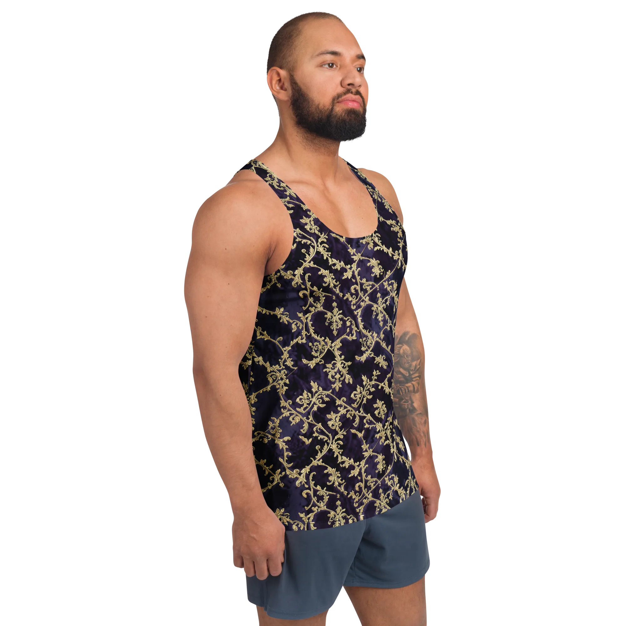 Velvet Versailles on Men's Tank Top — Front print