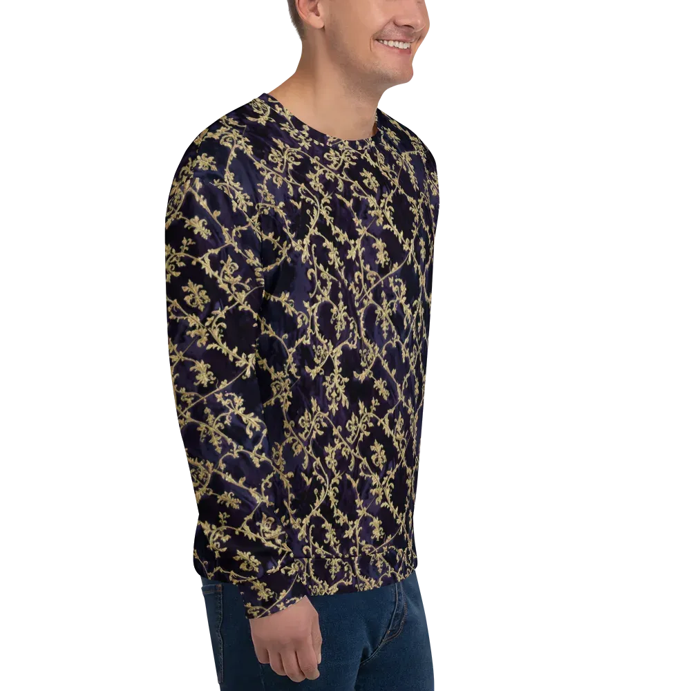 Velvet Versailles on Sweatshirt — Right Front