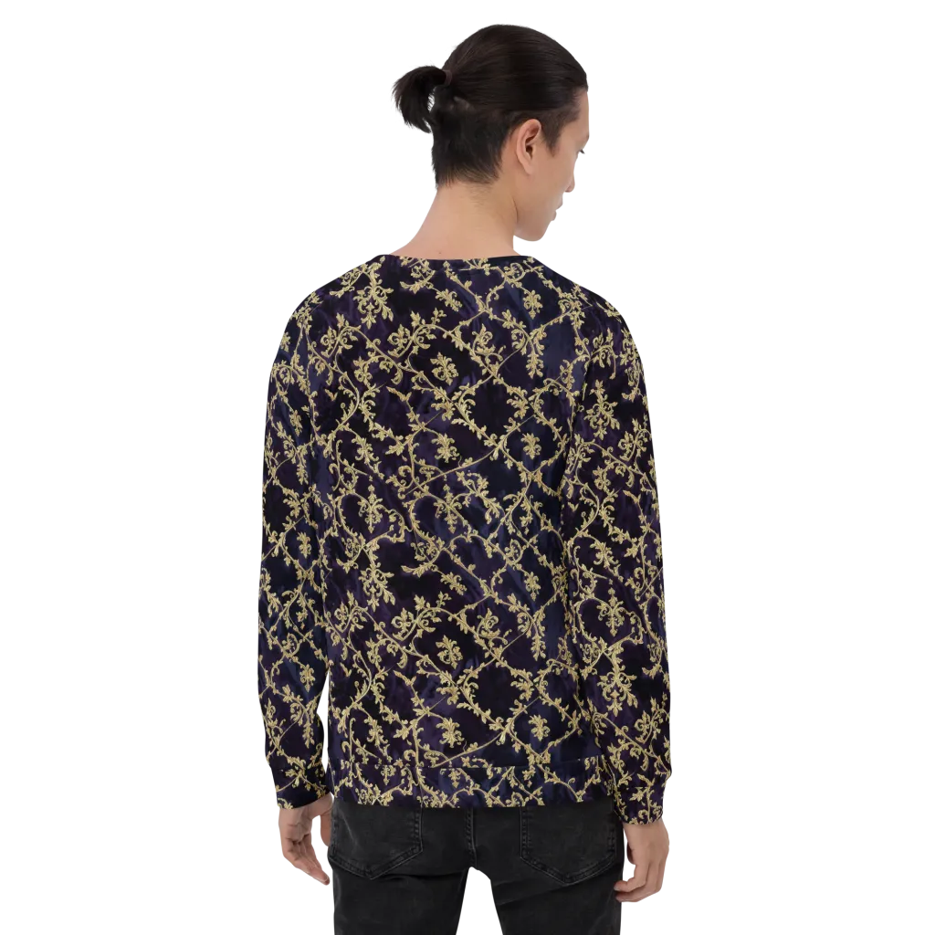 Velvet Versailles on Sweatshirt — Back print