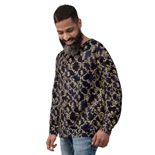 Velvet Versailles on a Sweatshirt