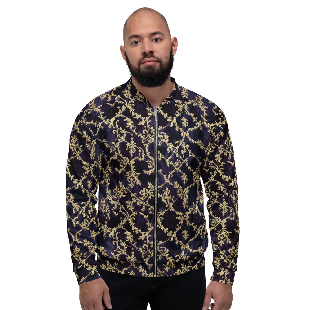 Velvet Versailles on Bomber Jacket — Front