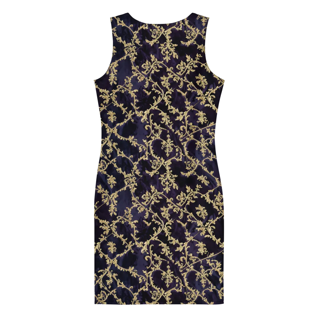 Velvet Versailles on Bodycon Dress — Print file