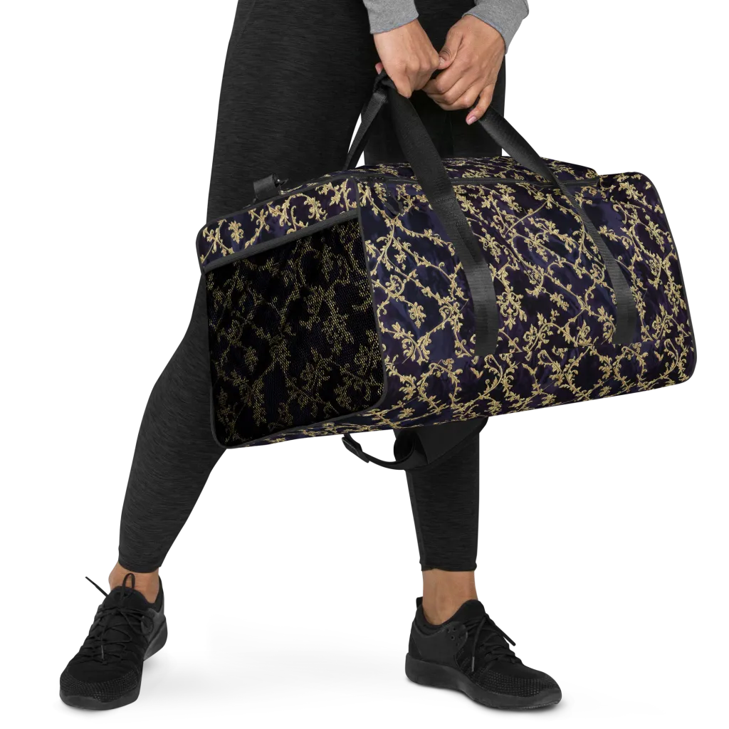 Velvet Versailles on Duffle Bag — Right Front