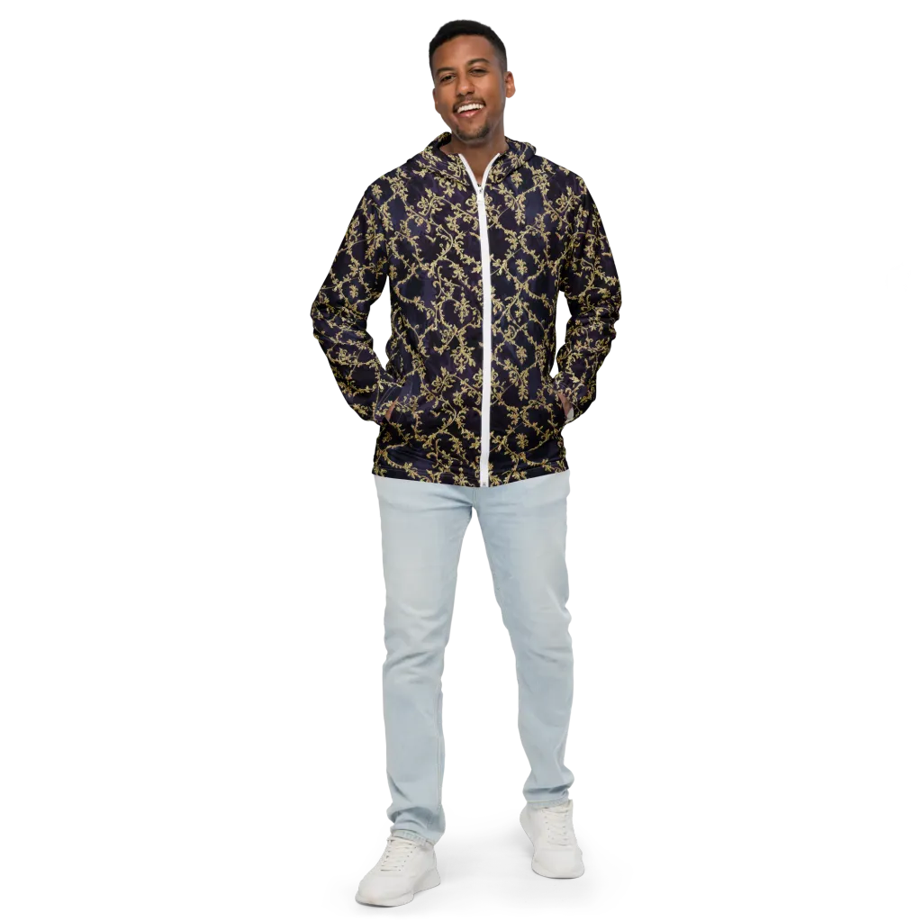 Velvet Versailles on Men's Windbreaker — Front