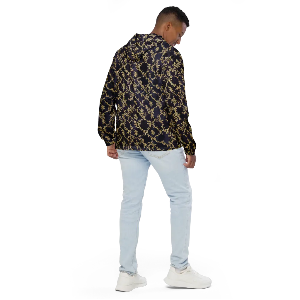 Velvet Versailles on Men's Windbreaker — Back