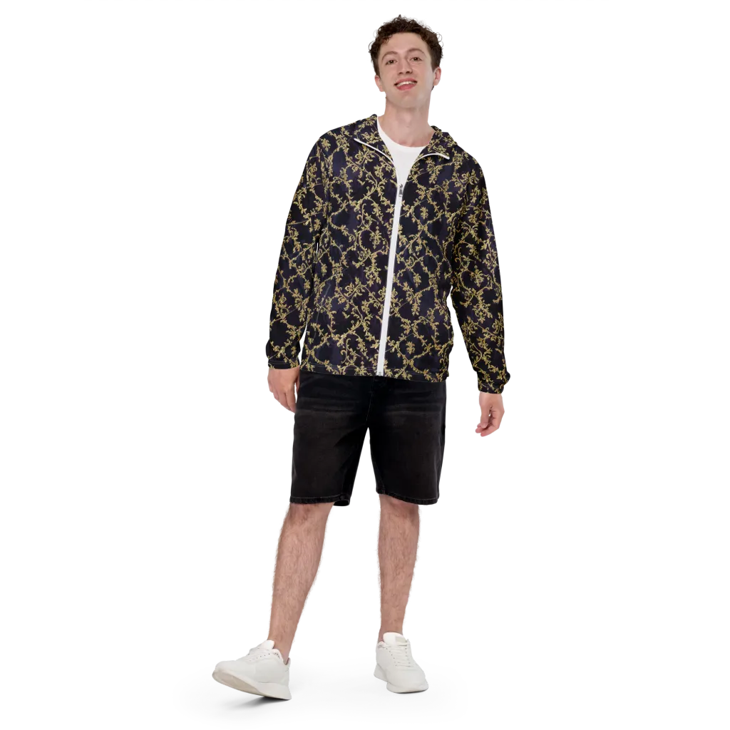 Velvet Versailles on Men's Windbreaker — Front print