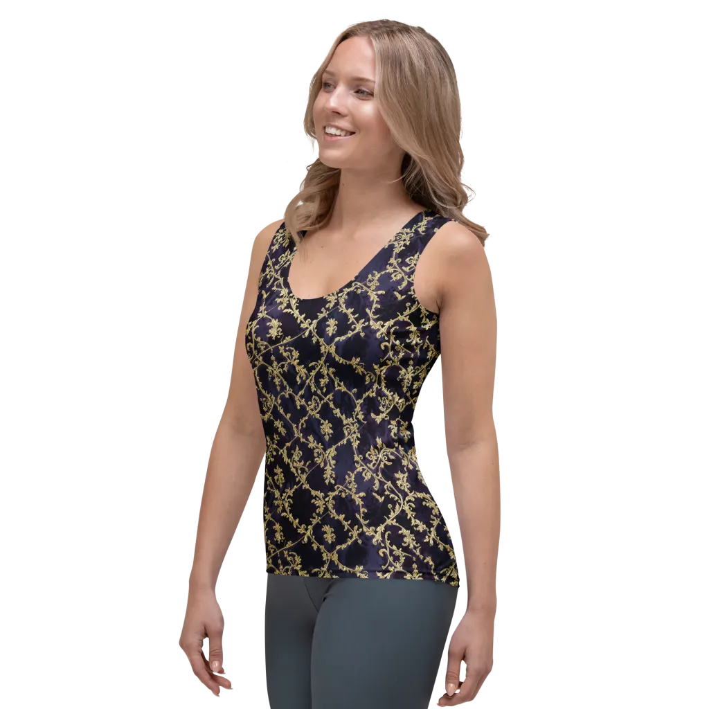 Velvet Versailles on Women's Tank Top — Left Front