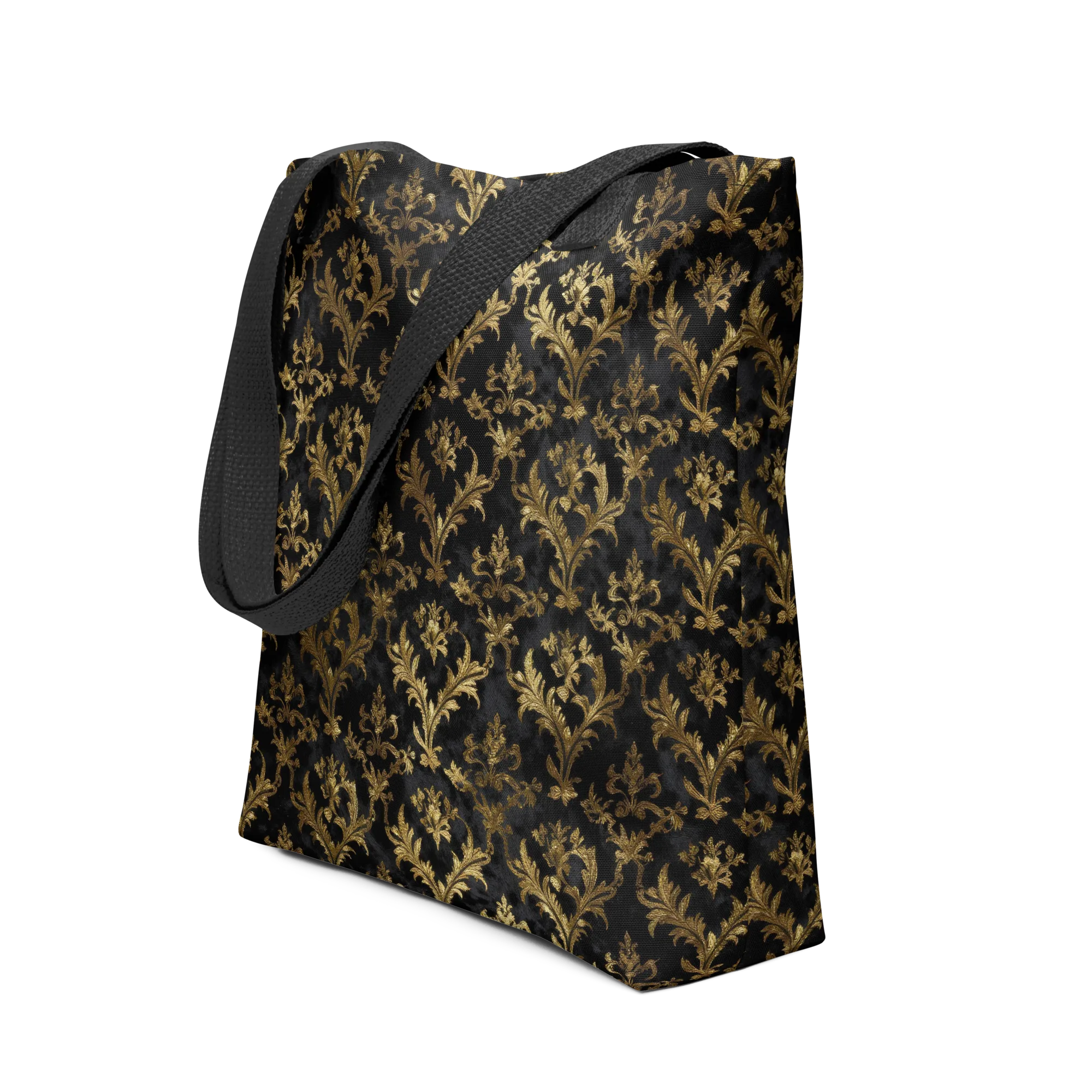 Gilded Damask on Tote Bag — Print file