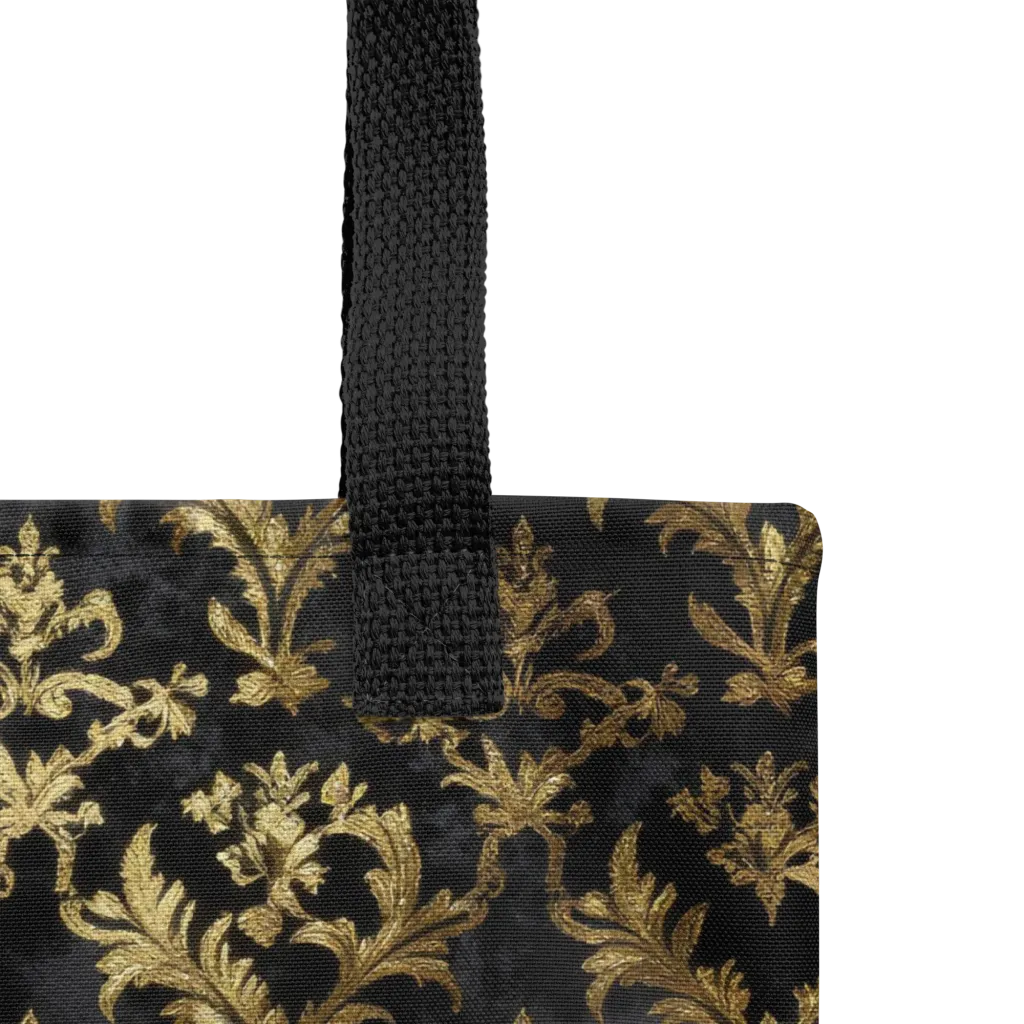 Gilded Damask on Tote Bag — Product details